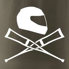 Cestná helma / barle