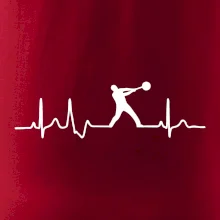 EKG hod kladivom muž