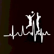 EKG volejbalistky