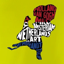 Mapy - názvy miest - Holandsko