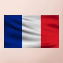 Francúzska vlajka obdĺžnik