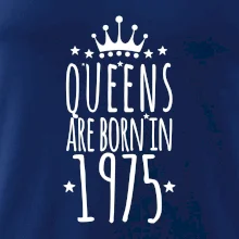 Queens are born in 1975 Queens are born in 1975