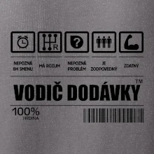 Čiarový kód - Vodič dodávky Čiarový kód - Vodič dodávky