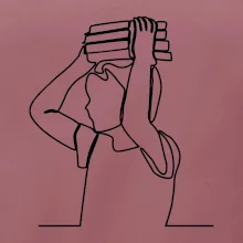 Študent a kniha jedným ťahom