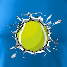 Tenisová loptička v triku