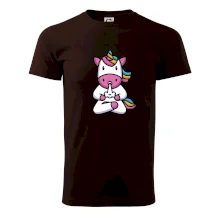 Yoga fučiaci jednorožec