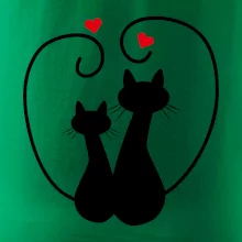 Mačky - Zamilovaný pár Mačky - Zamilovaný pár