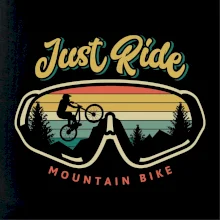 Just ride mountain bike