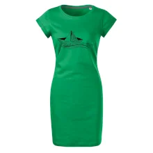 Letná romantika - papierová loďka