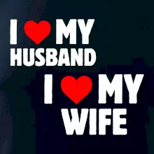 I love my wife