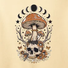 Goblincore magical mushroom