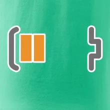 Rodinné tričká - batéria - otecko