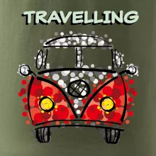 Traveling kreslené auto (lulu_art)