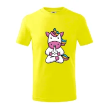 Yoga fučiaci jednorožec