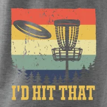 Disc golf player retro vintage Disc golf player retro vintage