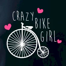 Crazy bike girl
