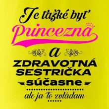 Je ťažké byť princezná zdravotná sestrička Je ťažké byť princezná zdravotná sestrička