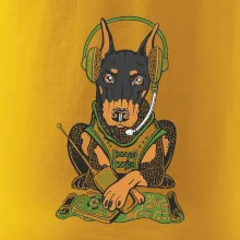 Bojový doberman (Pecka design)