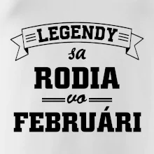 Legendy sa rodia vo februári