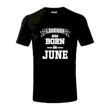 Legends are born in June