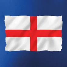 Anglická vlajka vejúca