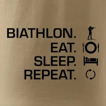 Biathlon Eat Sleep Repeat Biathlon Eat Sleep Repeat
