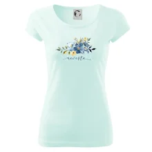 Nevesta kvety modré