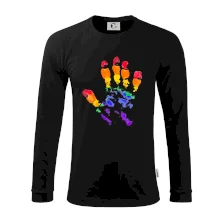 LGBT hand print