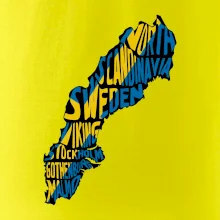 Mapy - názvy miest - Švédsko