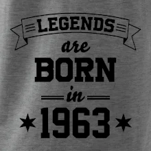 Legends are born in 1963