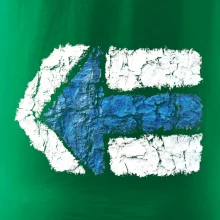 Párová turistická značka modrá