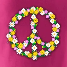 Peace symbol margaréty