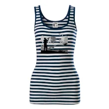 Lovec a stavač v lese Lovec a stavač v lese