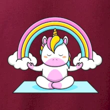 Yoga jednorožec - dúha
