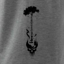 Gitara strom a lebka Gitara strom a lebka