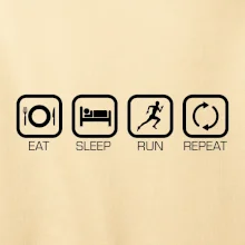 Eat sleep run repeat v rade