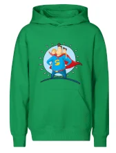 Táta superman - dievča a chlapec