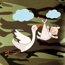 Bocian čakáme bábätko - neutrálne