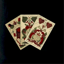 Hracie karty na prší