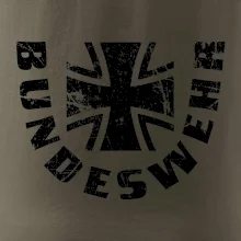 Bundeswehr kríž + nápis Bundeswehr kríž + nápis