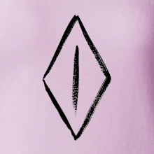 Dámske prirodzenie hladko oholené