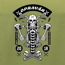 Motorkár  lebka opravár