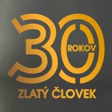 30 rokov zlatý človek
