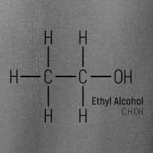 Molekulárna štruktúra Etanol