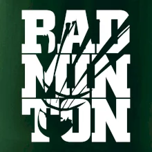 Badminton nápis Badminton nápis