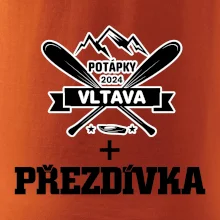 K vode - pádla hory (vlastný nápis)