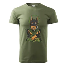 Bojový doberman (Pecka design)