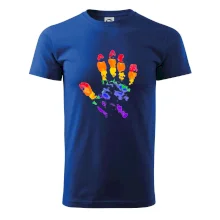 LGBT hand print