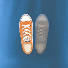 Párové topánky - oranžové