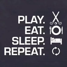Play eat sleep repeat pozemný hokej